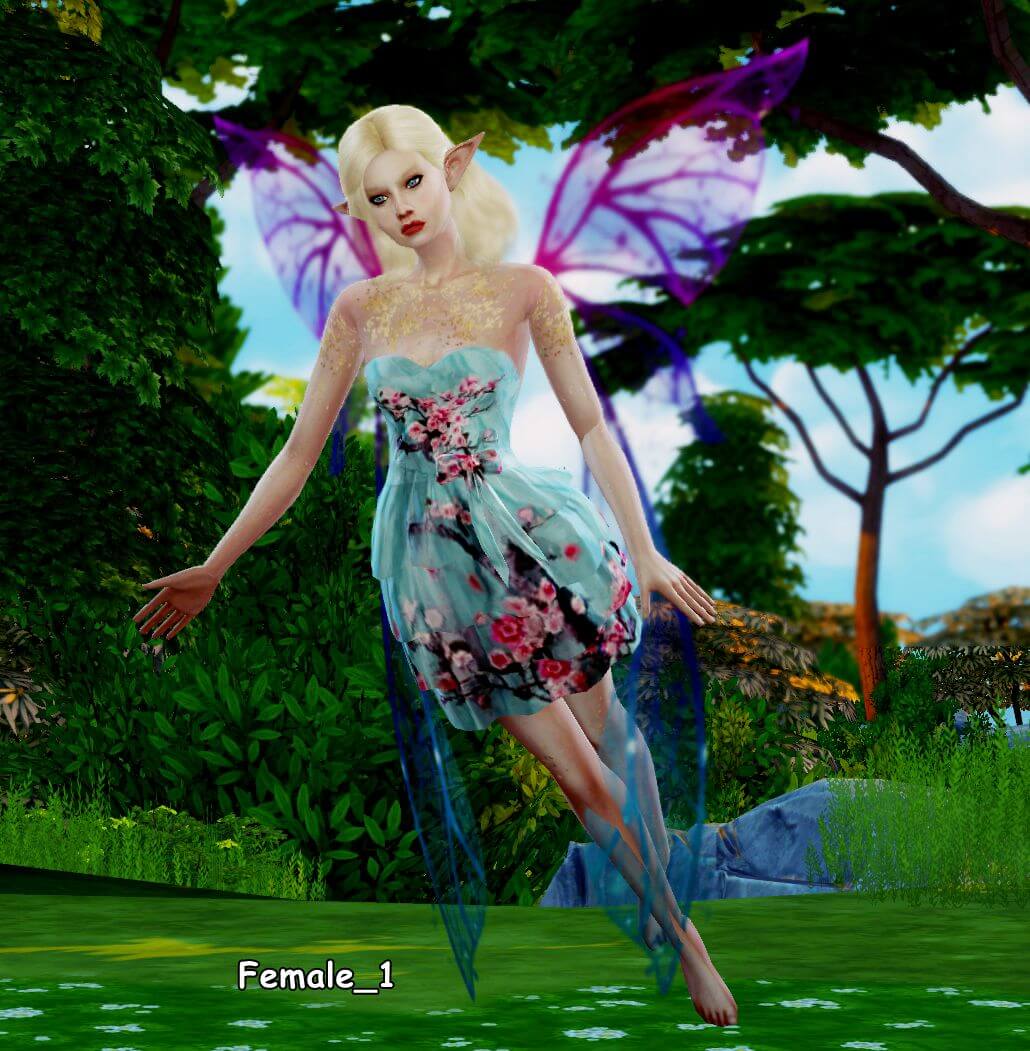 Fairy POSE PACK - Sims4File