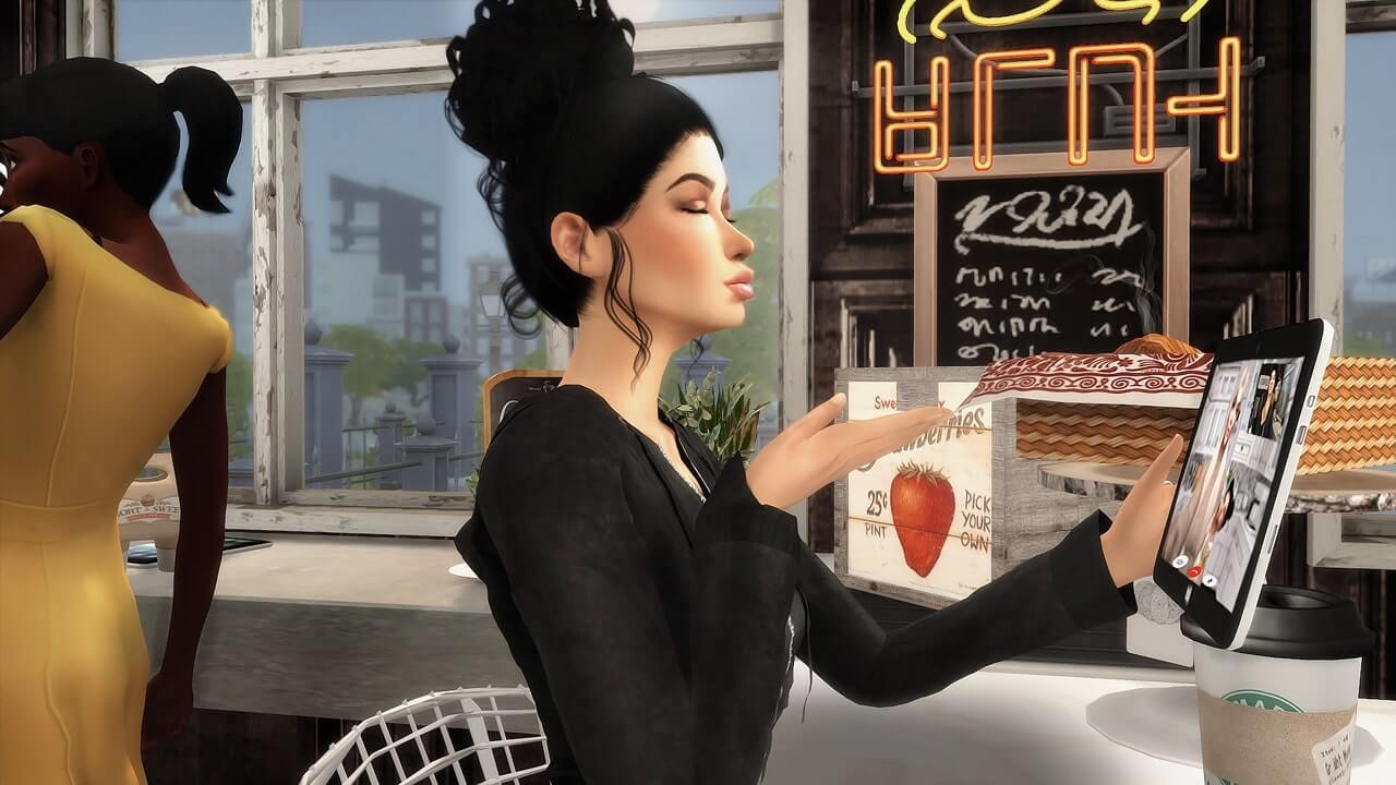 Face time with the bestie! - Sims4File